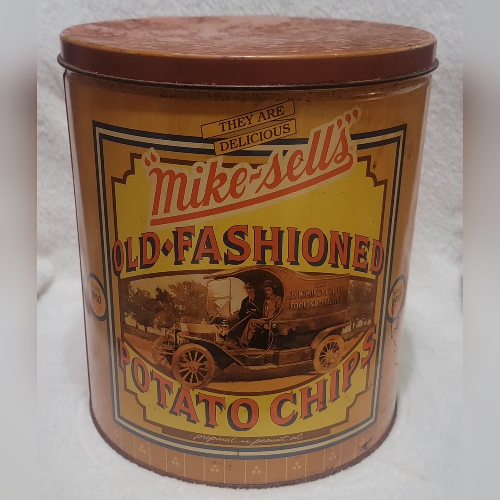 Vintage Mike Sells Potato Chips 80th Anniversary